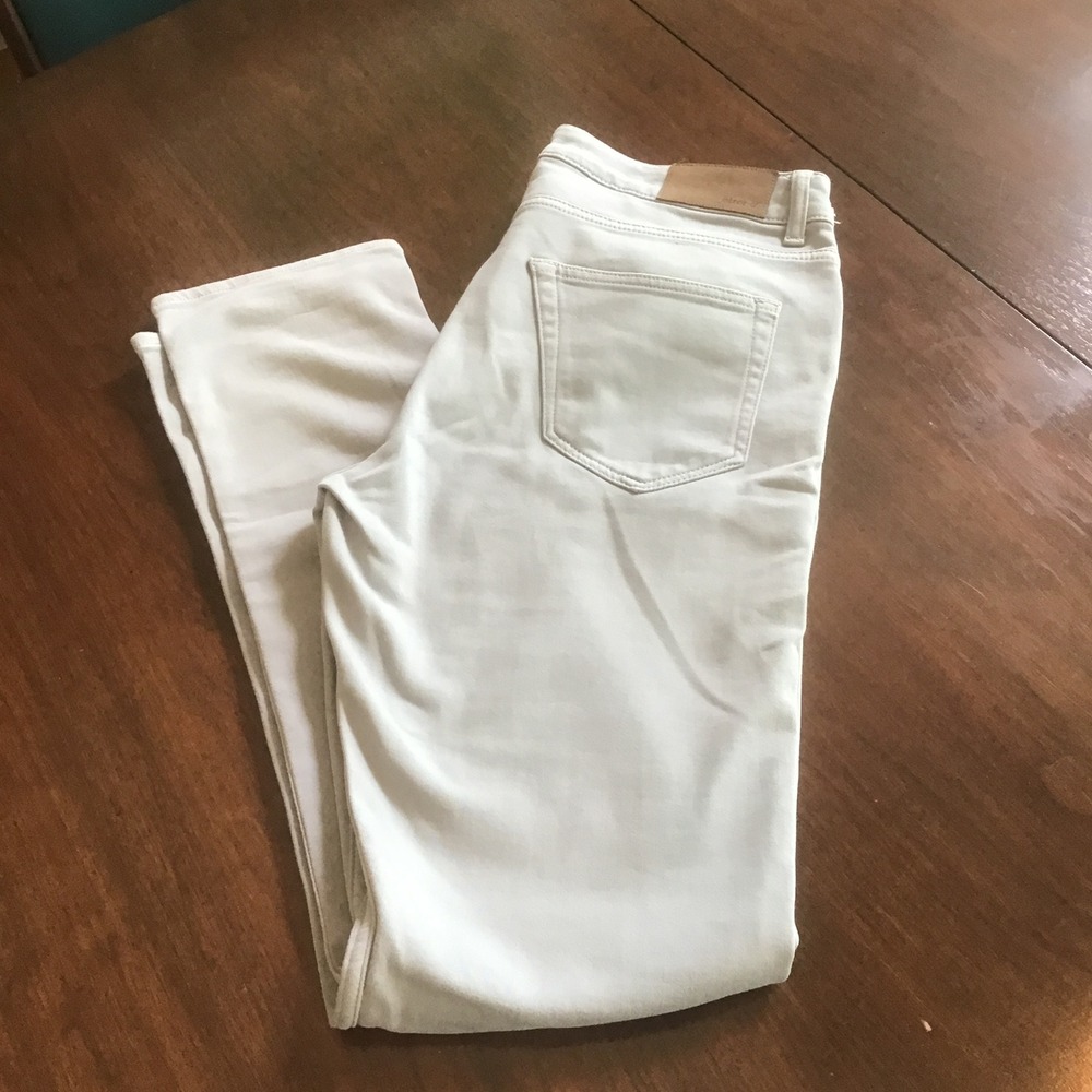 Johnnie-O Terry 5-Pocket Pants Mens 33x34 Quarry Light Grey Stretch Golf Casual